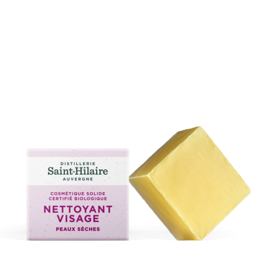 Nettoyant Visage BIO Solide - Peaux sèches - Saint Hilaire