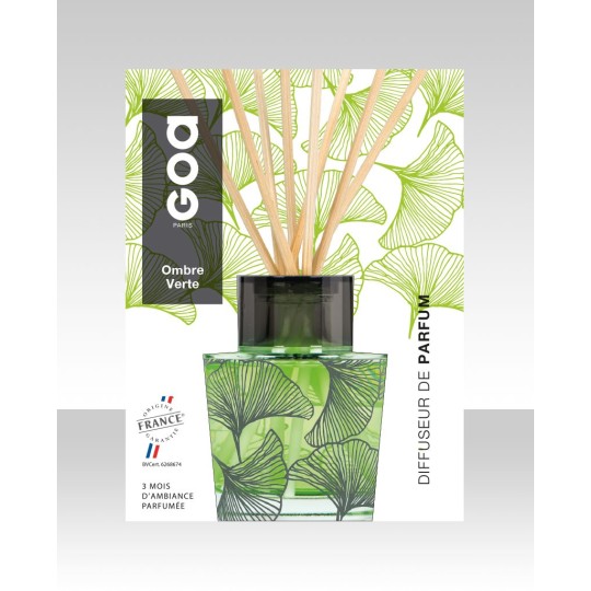 Diffuseur de parfum Ombre verte - Collection Intemporelle Goa