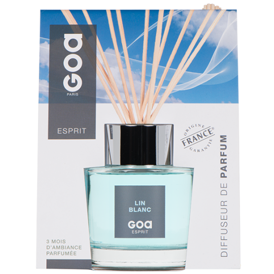 Diffuseur de parfum Lin Blanc - Goatier Esprit