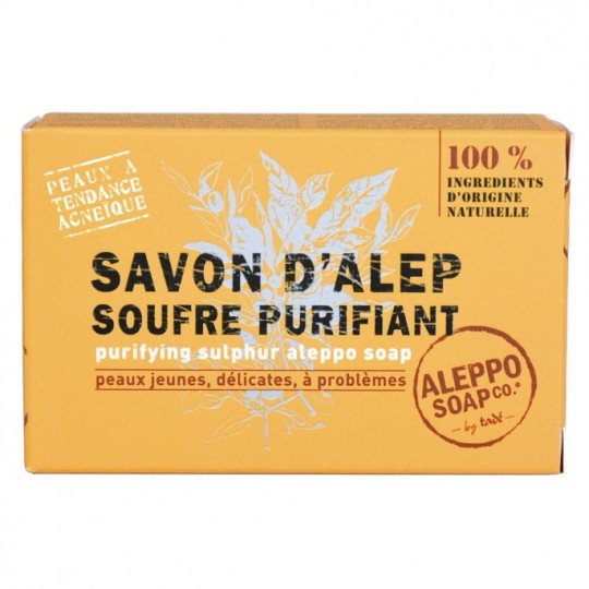 Pain d'Alep purifiant au soufre Tadé