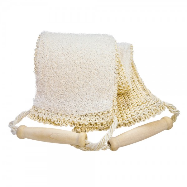 Gant de massage biface luffa/éponge Croll & Deneke