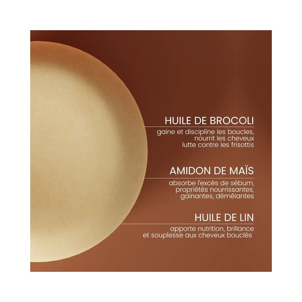 Shampoing solide BIO - Cheveux bouclés - Endro cosmétiques