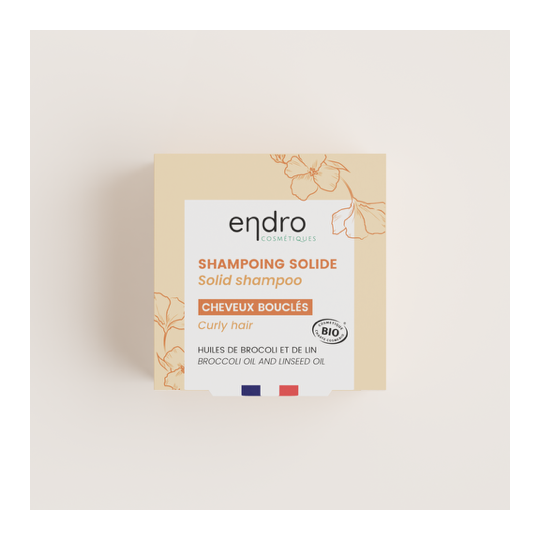 Shampoing solide BIO - Cheveux bouclés - Endro cosmétiques