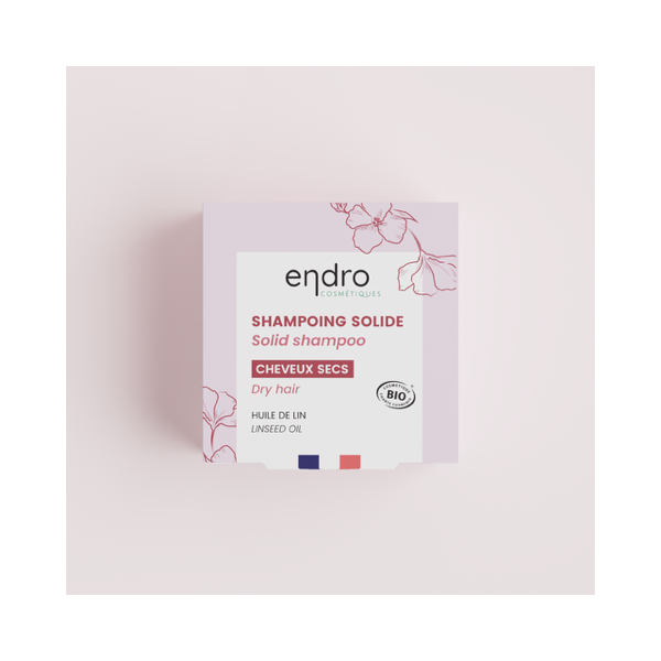 Shampoing solide BIO - Cheveux secs - Endro cosmétiques