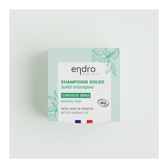 Shampoing solide BIO - Cheveux Gras - Endro cosmétiques